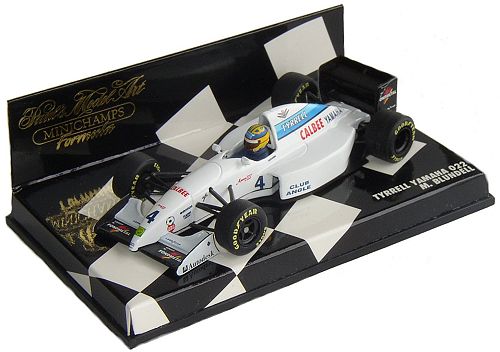 1-43 Scale 1:43 Minichamps Tyrrell Yamaha 022 M.Blundell