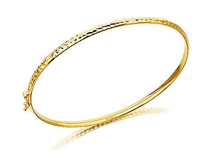 Diamond Cut Bangle - 079013