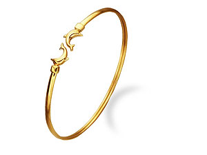 Dolphin Torc Bangle 079036