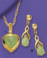 Jade Heart Pendant