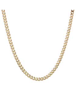 Plated Silver 1.5oz Curb Chain