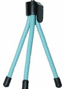 Blue Colour Tripod for FLIP MINO / MINO HD / ULTRA / ULTRA HD - For All Flip models - Flexible Mini Tripod - AAA Products