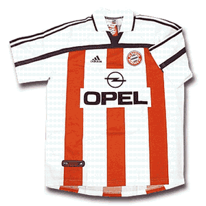 00-02 Bayern Munich Away shirt