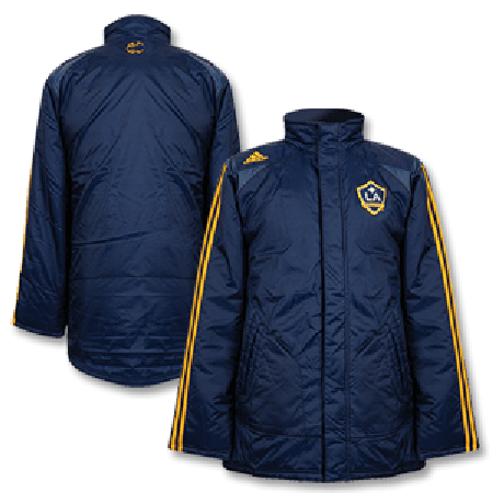 2008 LA Galaxy Stadium Jacket - Navy/Gold