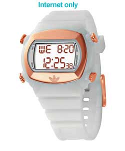 Candy White Digital Chronograph Watch