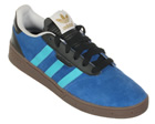 Coredo Blue/Black Suede Trainers