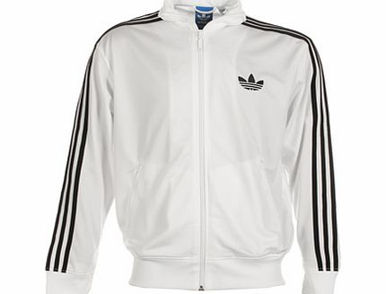 Firebird White/Black Full Zip Track Top