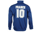 France Blue/Red/White Full Zip Track Top