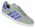 Gazelle 2 Grey/Purple Suede Trainers