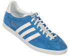 Gazelle OG Blue/White Suede Trainers