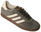 Gazelle Skate Grey/White Suede Trainers