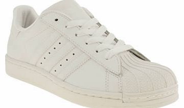 kids adidas white superstar ii boys youth