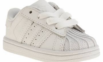 kids adidas white superstar unisex toddler