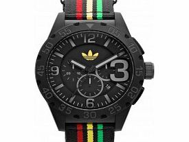 Adidas Mens Black Multicolour Newburgh