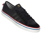 Nizza Lo Black Material Trainers