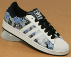 Adidas Superstar Black/Navy/White Leather Trainer