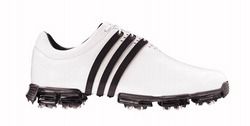 Adidas TOUR 360 LIMITED EDITION GOLF SHOES Black/Black/RunningWhite / 7.0