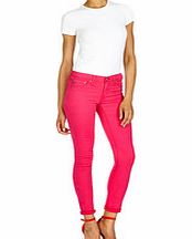 Fuchsia super skinny leggings