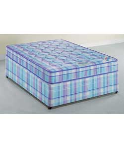 Bewley Double Divan with Medium Mattress - Non Storage