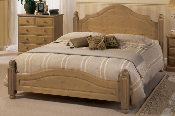 Airsprung Beds Carolina Pine Bed Frame Kingsize 150cm