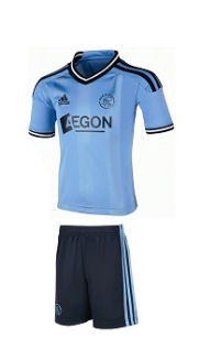 Adidas 2011-12 Ajax Adidas Away Little Boys Mini Kit