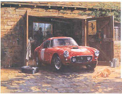 Ferrari 250 SWB Print - Print Shipped in protective tube