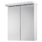 Alaska 2 Door Cabinet Illuminated White