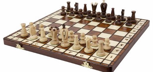 Royal 36 European Wood International Chess Set