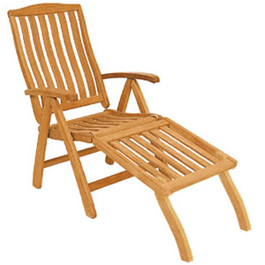 Southsea Teak Recliner Chair