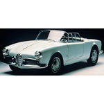 Giulia Spider 1962 Light Blue