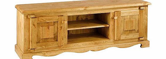 Farmer Solid Pine 2 Door 2 Niche TV Unit