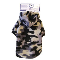 Industries Hooded Polar Fleece Dog Coat