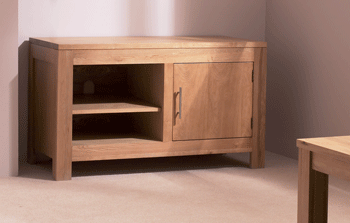 alpine Oak Small TV Cabinet