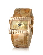 1a Prima Classe - Ladies Gold Plated Geo