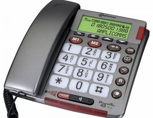 Amplicom PowerTel 49 Plus Amplified Corded Phone