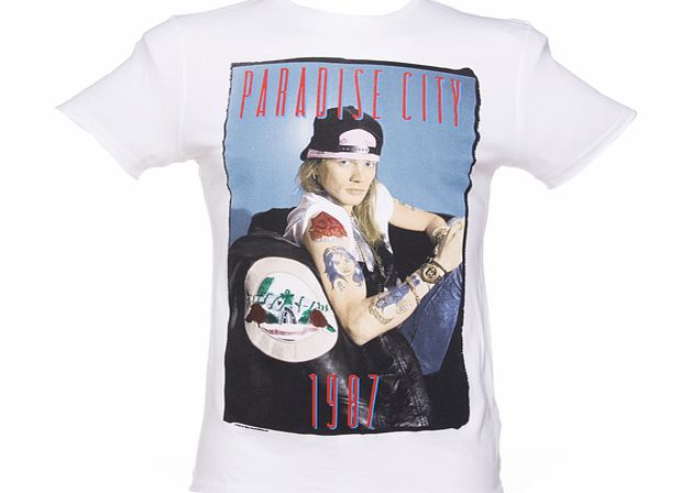 Mens Guns N Roses Paradise City Axl Rose