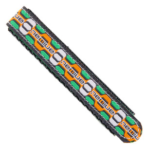 Claw Slim Watch strap - Green/Yellow