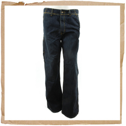 Jnr Loose Fit Carpent Jeans   Dark Demin