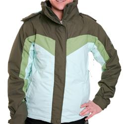 Ladies Dorris Snow Jacket - Eggshell Blue