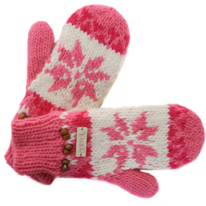 Illera Mittens - Pink