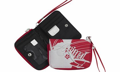 Ladies Animal Shue Zipped Active Wallet. Lollipop