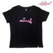 Animal Love Basic Tee - Black