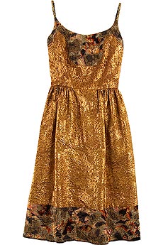 Brocade cocktail dress