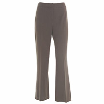 Anne Brooks Petite Mocha tailored trousers