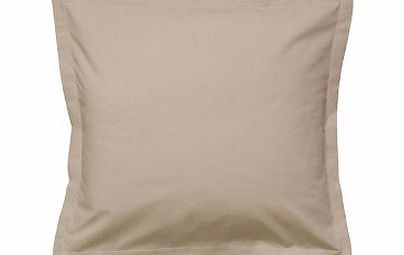 Anne De Solene Vexin Cotton Percale Plain Dye Bedding Grege