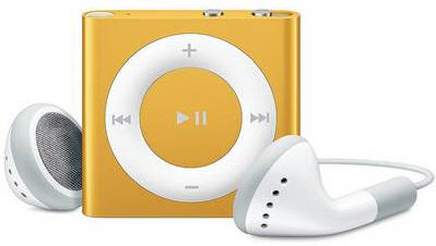 IPOD SHUFFLE 2GB Orange 4th Gen