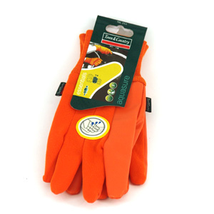 Sure Jasmine Ladies Glove Orange One Size