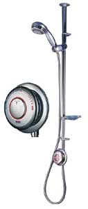 Quartz Digital Thermostatic Shower (Off the Wall)