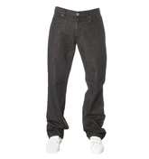 Collezioni Regular Black Wash Jeans