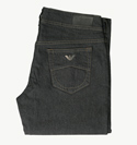 Ladies Armani Black Straight Leg Jeans